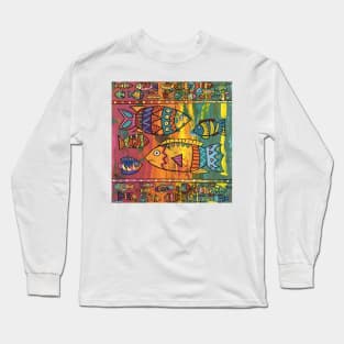 Rainbow Fishes Long Sleeve T-Shirt